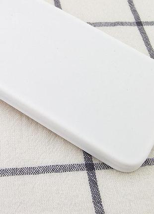 Чехол silk square full camera protective (aa) no logo для apple iphone 11 pro max (6.5") белый / white 2