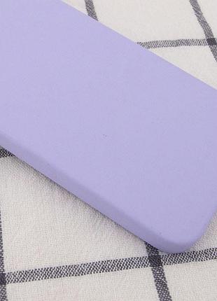 Чехол silk square full camera protective (aa) no logo для apple iphone 7/8/se (2020) (4.7") сиреневый / dasheen 2