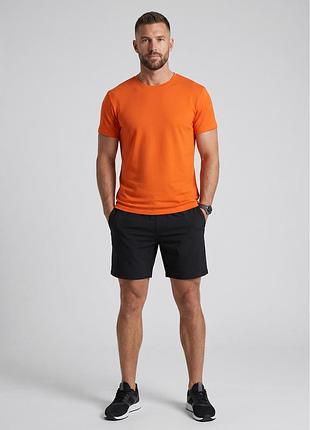 Чоловіча футболка бавовняна giulia g-man 4601/010 xl orange-deep orange, футболка з бавовни, помаранчева