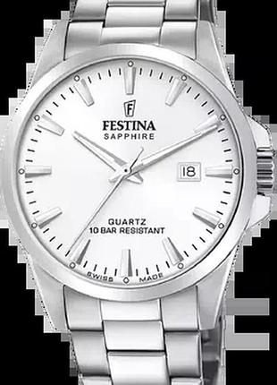 Годинник чоловічий festina f20024/2 classics swiss made