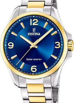 Годинник чоловічий festina f20657/4 solar energy