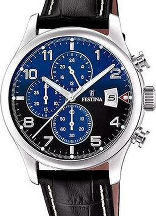 Годинник чоловічий festina f20375/7 timeless chronograph