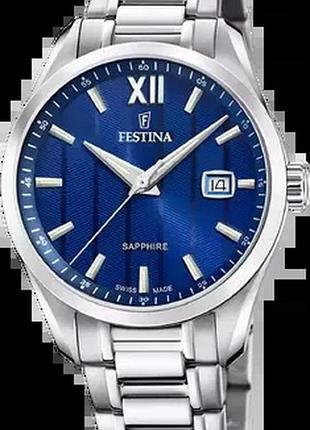 Годинник чоловічий festina f20026/2 classics swiss made