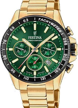 Годинник чоловічий festina f20634/4 timeless chronograph