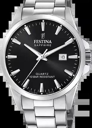 Годинник чоловічий festina f20024/4 classics swiss made