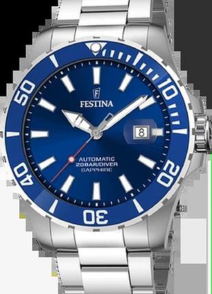 Годинник чоловічий festina f20531/3 automatic