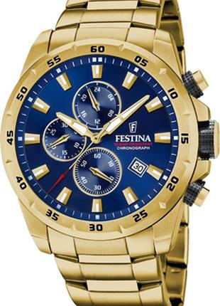 Годинник чоловічий festina f20541/2 chrono sport