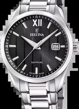 Годинник чоловічий festina f20026/4 classics swiss made