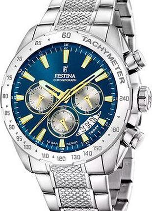 Годинник чоловічий festina f20668/5 timeless chronograph