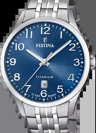 Годинник чоловічий festina f20466/2 titanium