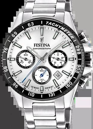 Годинник чоловічий festina f20560/1 timeless chronograph