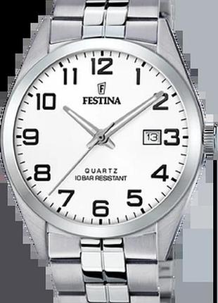 Годинник чоловічий festina f20437/1 classics