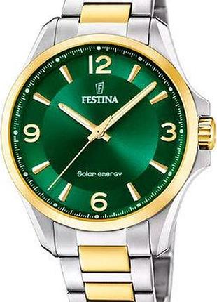 Годинник чоловічий festina f20657/3 solar energy
