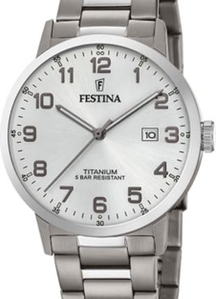 Годинник чоловічий festina f20435/1 titanium