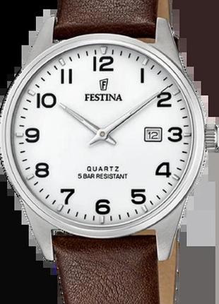 Годинник чоловічий festina f20512/1 classics