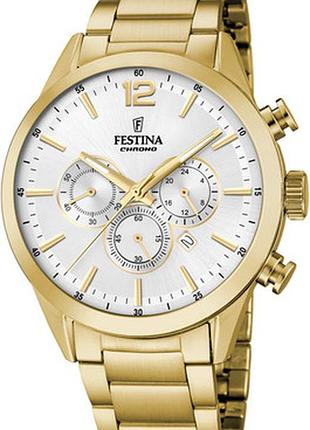 Годинник чоловічий festina f20633/1 timeless chronograph