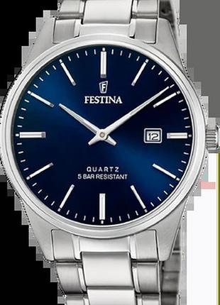 Годинник чоловічий festina f20511/3 classics