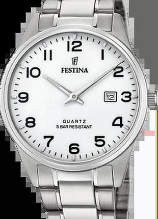 Годинник чоловічий festina f20511/1 classics