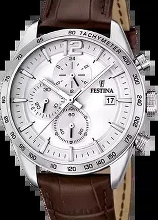 Годинник чоловічий festina f16760/1 timeless chronograph