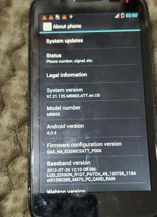 Motorola mb865 6