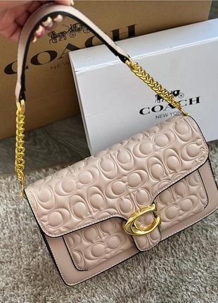 Женская сумка coach tabby, сумка коач в цветах