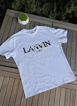 Футболка gallery dept x lanvin мужская белая футболка gallery dept x lanvin мужская летняя повседневная (s-xl)