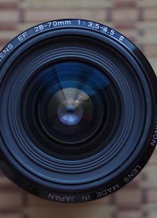 Об'єктив canon ef 28-70mm 3.5-4.5 ii з кришкою