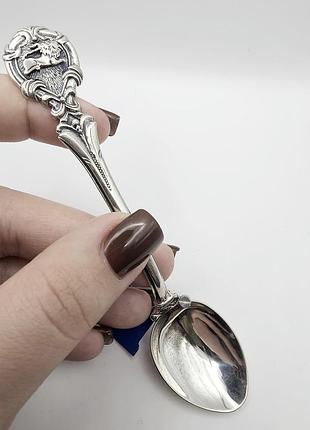 Ложка серебряная "гороскоп. лев" 26,38 г