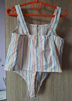 Яркий топ для девочки 8-9 лет h&amp;m 2