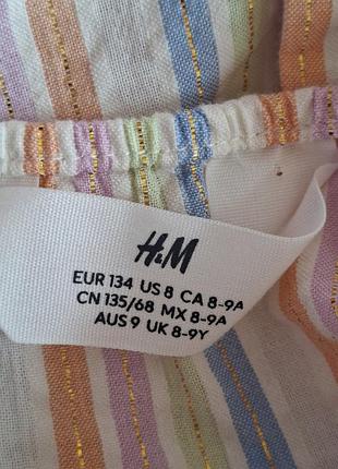 Яркий топ для девочки 8-9 лет h&amp;m 3