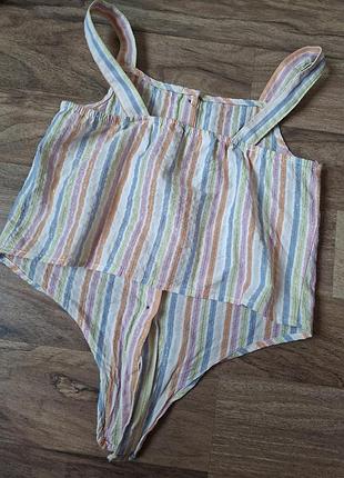Яркий топ для девочки 8-9 лет h&amp;m 5