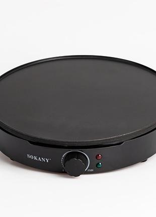 Блинница электрическая sokany sk-bbq-842 электроблинница ø30 см автоматическая блинница для дома профессиональная nai