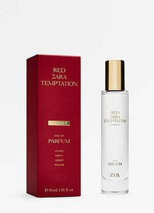 Парфумована вода для жінок zara red temptation summer edp 30 мл (індивідуальне упакування)