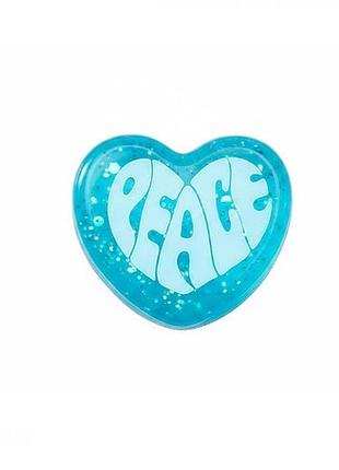 Антистресс сердце needoh peace heart squishy 9×9 см, 1 шт