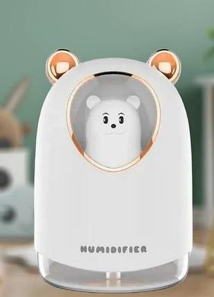 Компактний зволожувач повітря humidifier h20 безшумний ароматизатор 8023