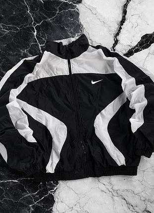 Вітровка nike чорна демісезонна, водонепроникна куртка найк, стильна куртка найк на весну