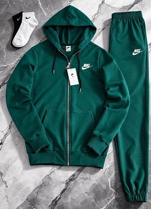 Спортивний костюм nike, демісезонний костюм найк якісний, чоловічий спорт костюм найк стильний