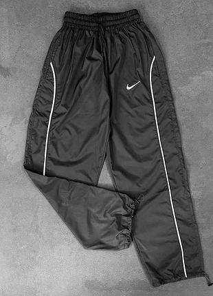 Штани nike сірі нейлонові, чоловічі спортивні штани найк, модні водонепроникні штани для хлопця xl