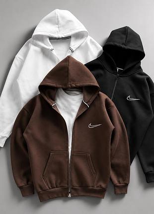 Мужская зипка nike с карманами, спортивная кофта мужская на молнии для прогулок, кофта найк для парня на лето m