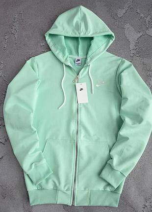 Зіп-худі nike жіноче, олімпійка найк на літо, жіноча кофта nike на замку l
