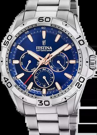 Годинник чоловічий festina f20623/2 multifunction collection