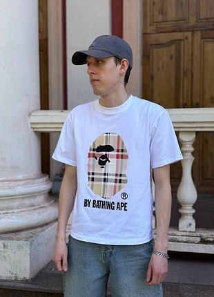 Футболка bape x barberry