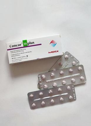 30 шт *concor"plus"конкор"таблетки"сердечні" єгипет з єгипту "проти*тиску" від