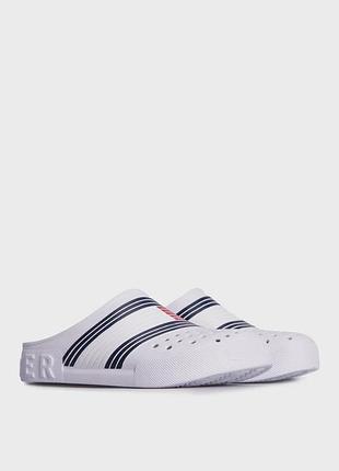 Чоловічі білі клоги comfortable eva hilfiger mule