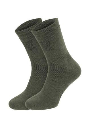 Шкарпетки трекінгові sturm mil-tec merino socks 13006301 ( 44-45 ) 2 пары olive 44-45