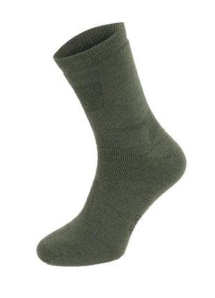 Шкарпетки трекінгові sturm mil-tec merino socks 13006301 ( 39-41) 2 пары olive