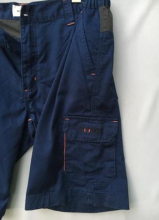 Шорти робочі worker чоловічі карго сині l-xl, 50 3