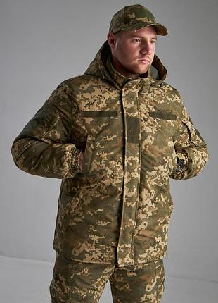 Тактична зимова куртка піксель "tactical winterguard pro-x" 50/4 розмір.