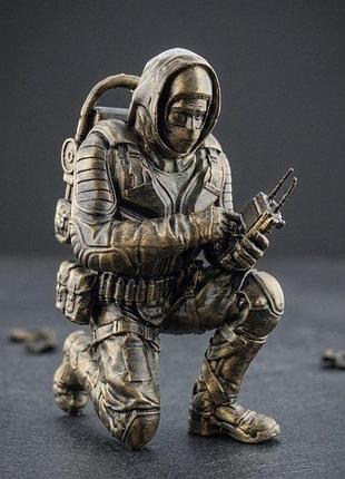 Ексклюзивна статуетка ріхтер із гри s.t.a.l.k.e.r. 2, колекційна фігурка (13*8*15 см)