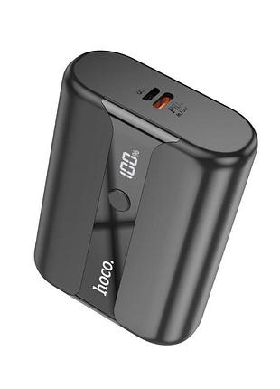 Зовнішній акумулятор hoco q3 pro 22.5w+pd20w fully compatible power bank(10000mah) black